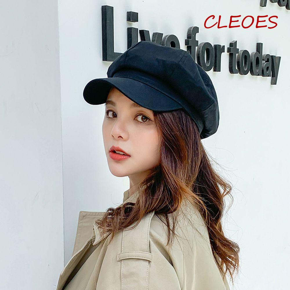 Mũ Nồi Màu Trơn Thoáng Khí Phong Cách Hàn Quốc Thời Trang Thu Đông Cho Nữ
