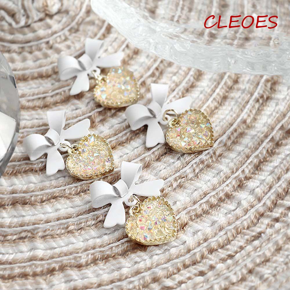 Phụ Kiện Trang Trí Móng Tay 3D Charms Hình Trái Tim Xinh Xắn