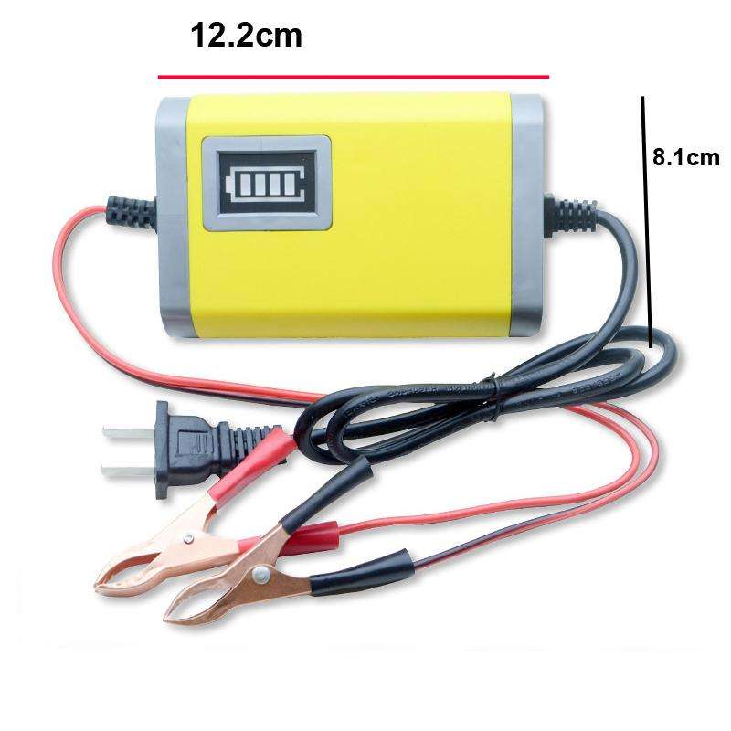 Bộ Sạc Bình ắc quy Xe máy tự ngắt khi đầy 12V-20AH - Sạc vô nhanh