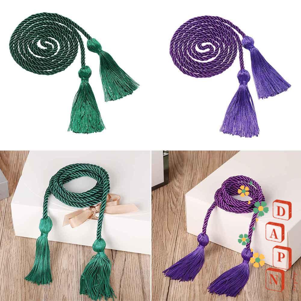 1 Cuộn Dây Polyester Bện Thủ Công Dùng Làm Đạo Cụ Chụp Ảnh Lễ Tốt Nghiệp