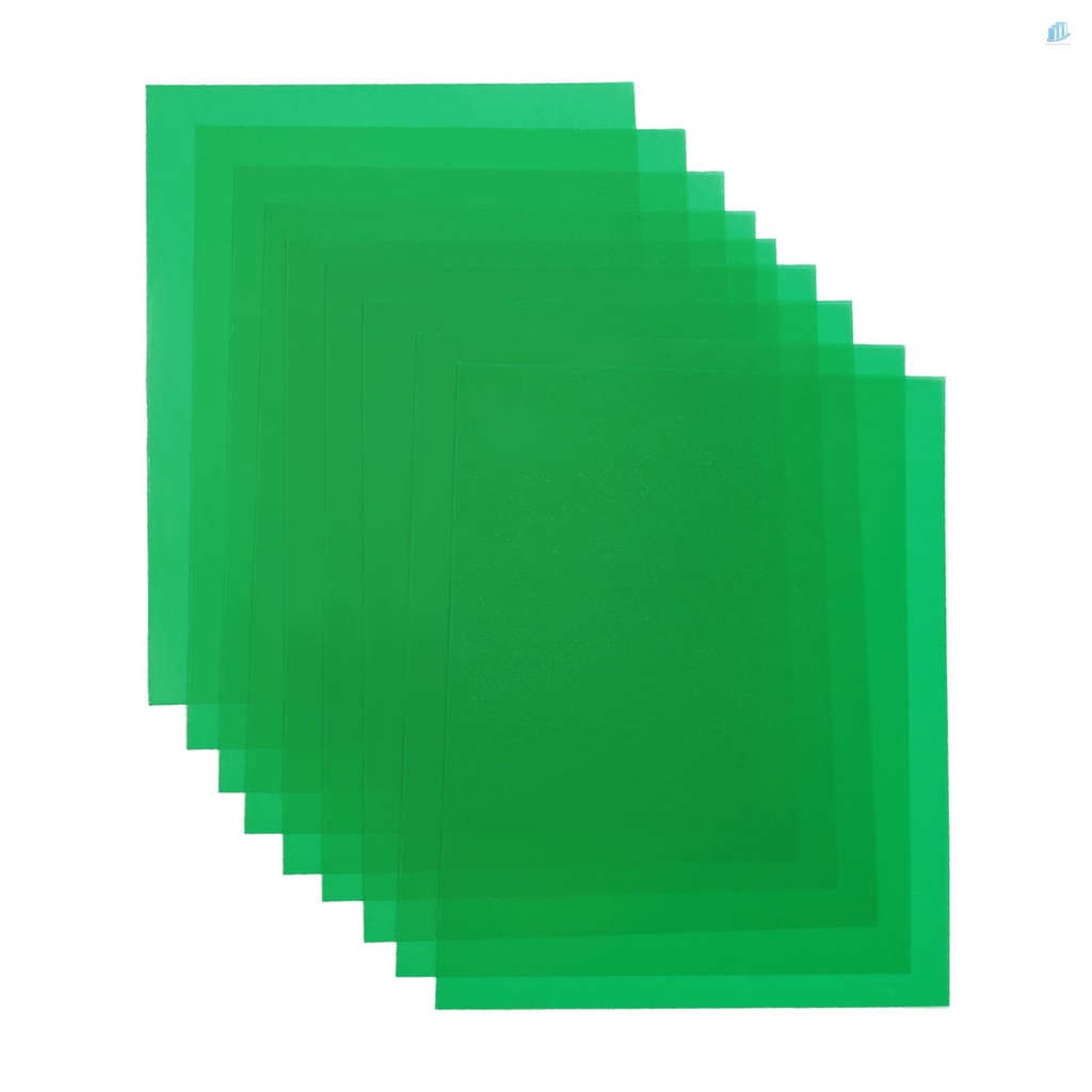 Set 9 Tấm Lọc Màu Sáng Trong Suốt Kích Thước 30 * 20cm Chuyên Dụng Cho Nhiếp Ảnh