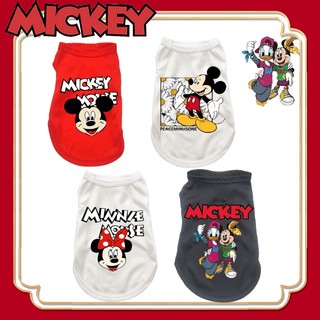 Áo thun hình chuột mickey / minnie cho thú cưng - size s-xxl
