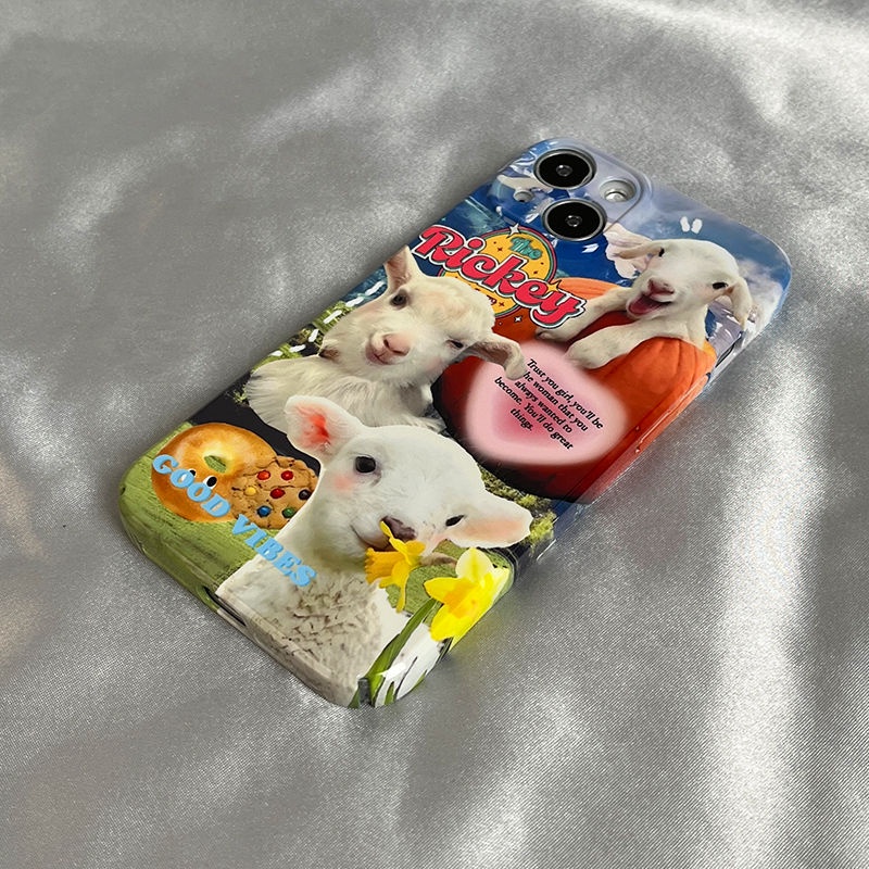 Ốp Điện Thoại Cứng Bảo Vệ Toàn Diện In Họa Tiết Chú Mèo Dễ Thương Dành Cho Iphone 7 12 / Xr Xs / apple 14 Pro 118 13 S6NX