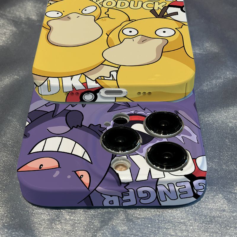 Ốp Điện Thoại Cứng Họa Tiết Chú Vịt Dễ Thương Cho Iphone 11 Apple / iPhone12promax / 147plus8xr / 13 Gengar /