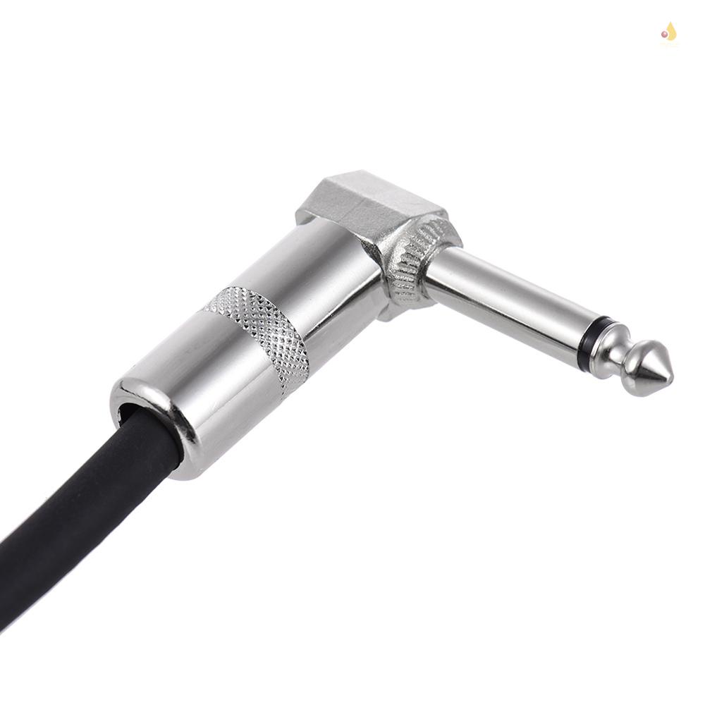 Dây Cáp Bàn Đạp Tạo Hiệu Ứng 3 Gói mynice 30cm / 1.0ft Với Giắc Cắm 1 / 4 Inch 6.35mm Bằng PVC Màu Đen / Bạc