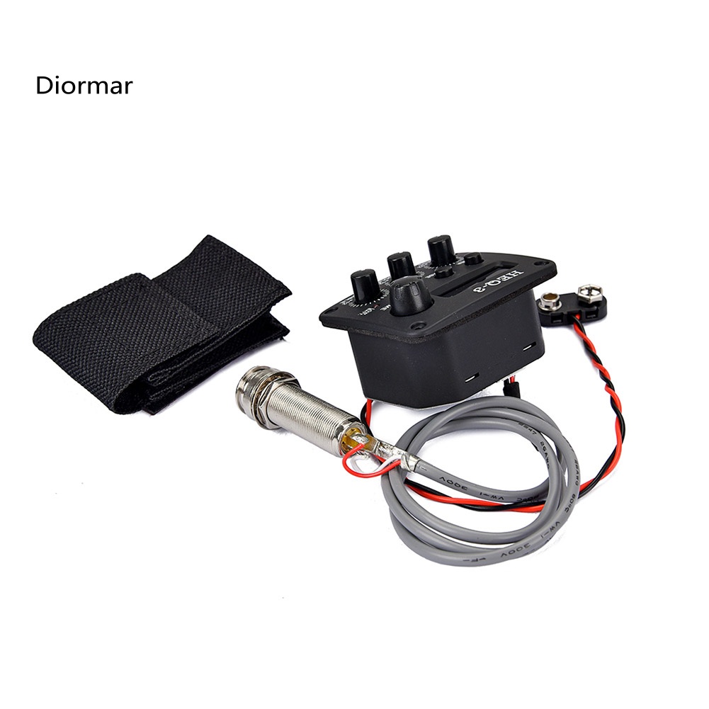 Thiết Bị Chỉnh Dây Đàn Guitar 3 Băng Tần Chuyên Nghiệp EQ