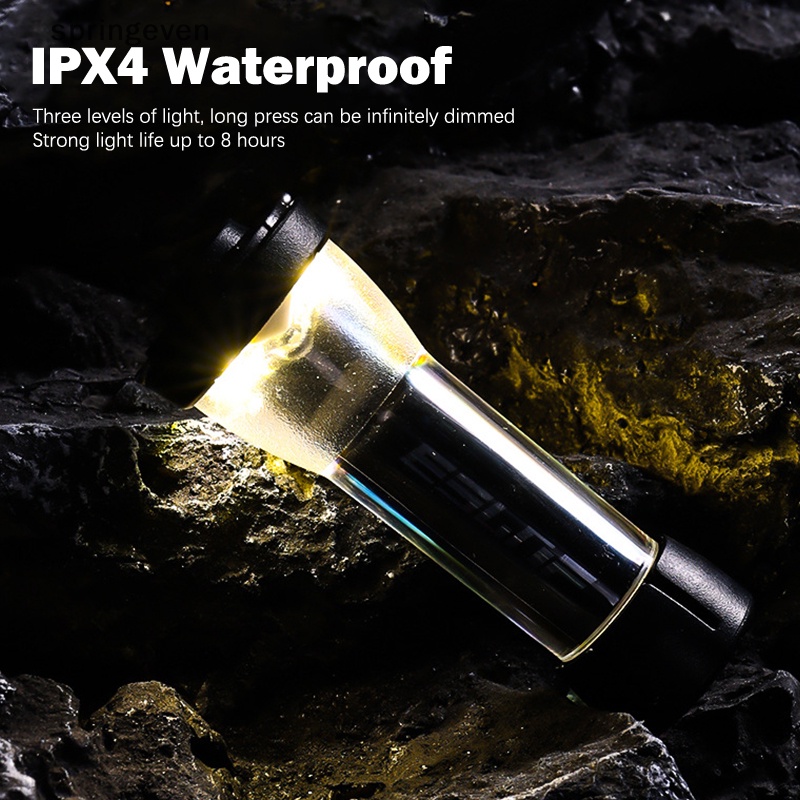 Đèn Pin Cắm Trại 3 Chế Độ Kèm Sạc USB Và Nam Châm Tiện Dụng