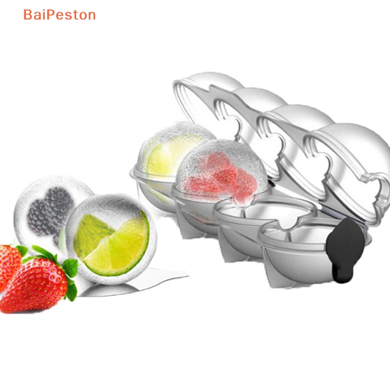 Khuôn Làm Đá Viên / Kẹo Cocktail Bằng Silicon Màu Đen Trong Suốt DIY