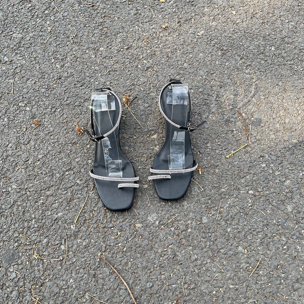 Giày scandal bigsize quai xoàn xỏ ngón cao 3 cm size 40-44