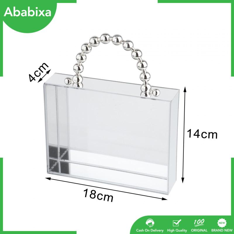 Hộp Đựng Hoa Trong Suốt Chống Vỡ Có Tay Cầm Trang Trí Đám Cưới