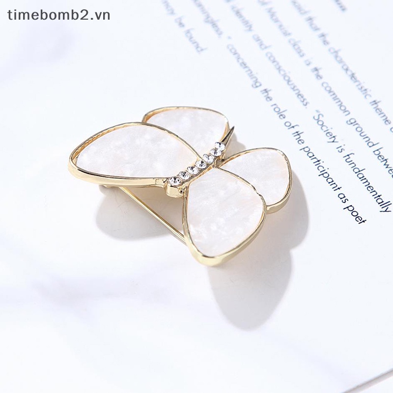 1 Ghim Cài Áo Hình Bướm Thời Trang Dành Cho Nữ