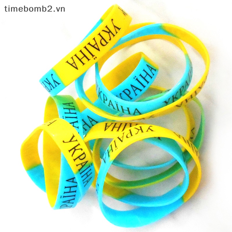 1 Vòng Đeo Tay Thể Thao Co Giãn Hình Quốc Kỳ Đồng Quê