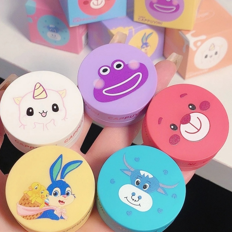 Son Môi Chất Nhung Lì Chống Thấm Nước Lâu Trôi Thiết Kế Hình Động Vật Dễ Thương