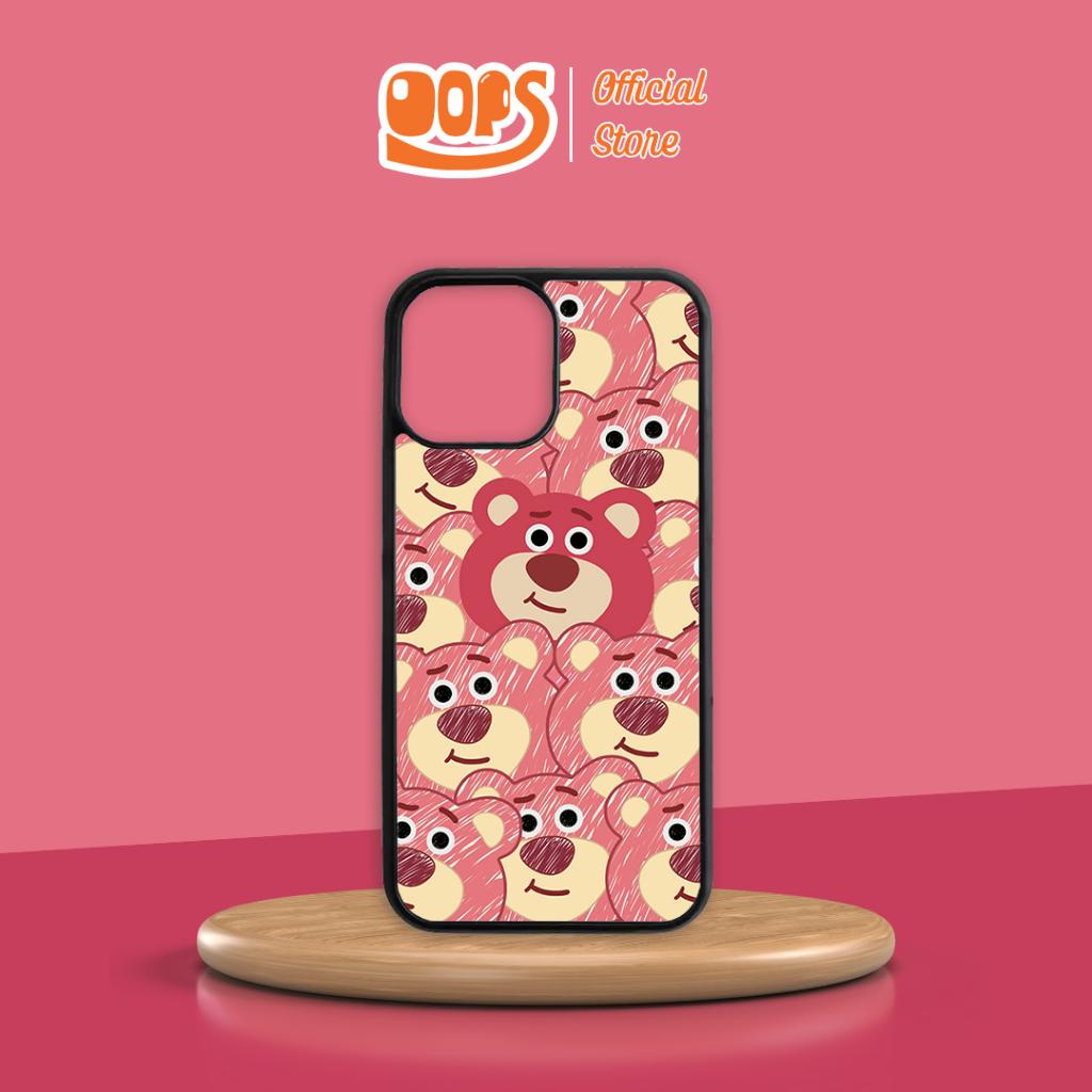 Ốp lưng in hình gấu dâu Lotso Bear dành cho điện thoại Oops Case OPCA101