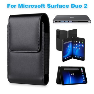 Bao da pu + pc cứng thời trang sang trọng cho microsoft surface duo 2 duo 2