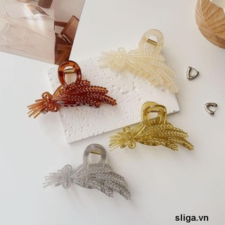 💌Kẹp Tóc Nhựa Acrylic Hình Lúa Mì Cho Nữ