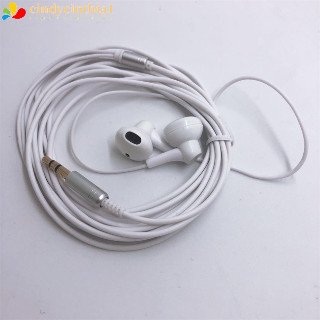 Tai Nghe Nhét Tai Âm Thanh Siêu Trầm Có Dây Dài 3m Cho Điện Thoại Di Động