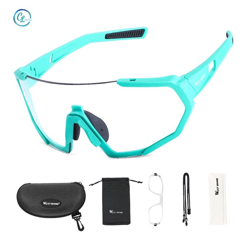 Bộ Kính Mát Đi Xe Đạp MTB Chống Tia UV400 Phong Cách Thời Trang Cho Nam Và Nữ