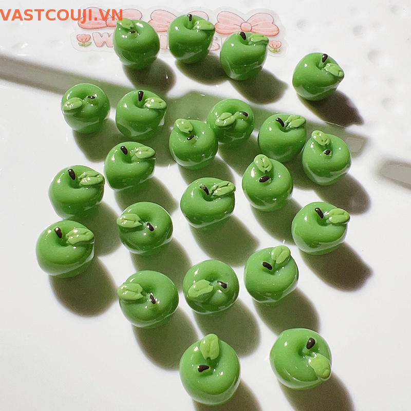 Set 5 Quả Táo Giả Mini Xinh Xắn Dùng Để Trang Trí Nhà Búp Bê 1: 12