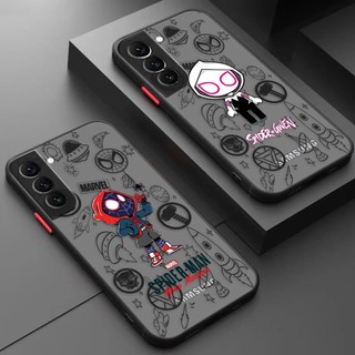Ốp Điện Thoại Nhựa Cứng In Hình Spiderman Miles Samsung Galaxy S23 S22 S21 S20 S10 S10E S9 S8 Note 20 10 Plus Lite Ultra 5G