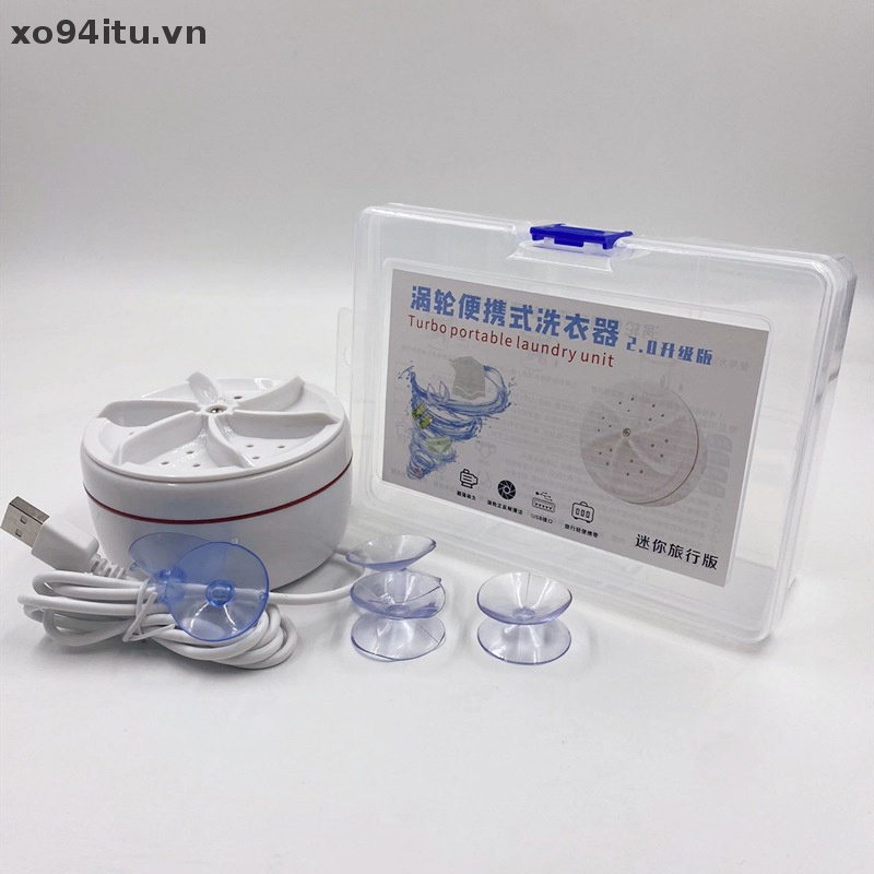 Máy Giặt Mini Sử Dụng Sóng Siêu Âm Tiện Dụng Cho Gia Đình / Đi Du Lịch