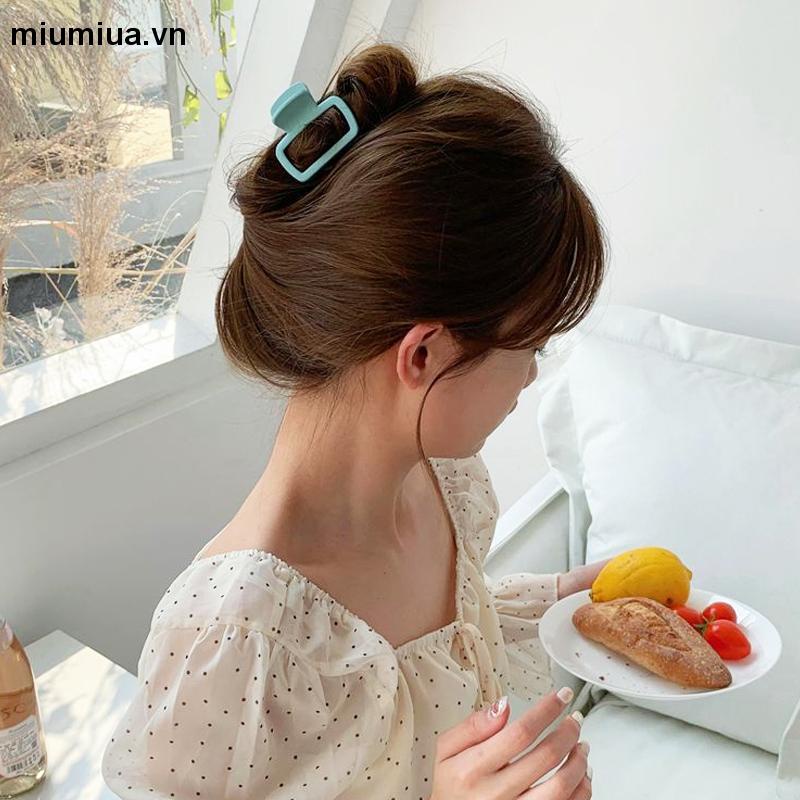 miumiuaKẹp Tóc Mini Màu Sắc Ngọt Ngào Thời Trang Mùa Hè Cho Nữ