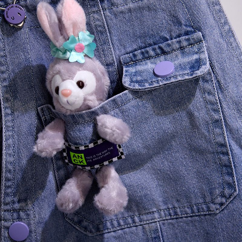 Set Áo Thun Tay Ngắn + Chân Váy Yếm Thiết Kế Mới Thời Trang Mùa Hè Cho Bé Gái 3-5 - 8-10 - 12-13 Tuổi