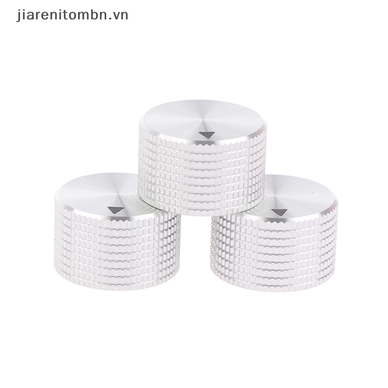 Núm Vặn Điều Chỉnh Âm Lượng Bằng Nhôm Màu Bạc 6MM 25MM * 15MM vn