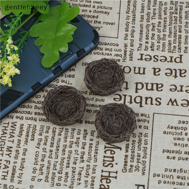 1 Mô Hình Tổ Chim Mini Bằng Nhựa Resin Trang Trí Tiểu Cảnh