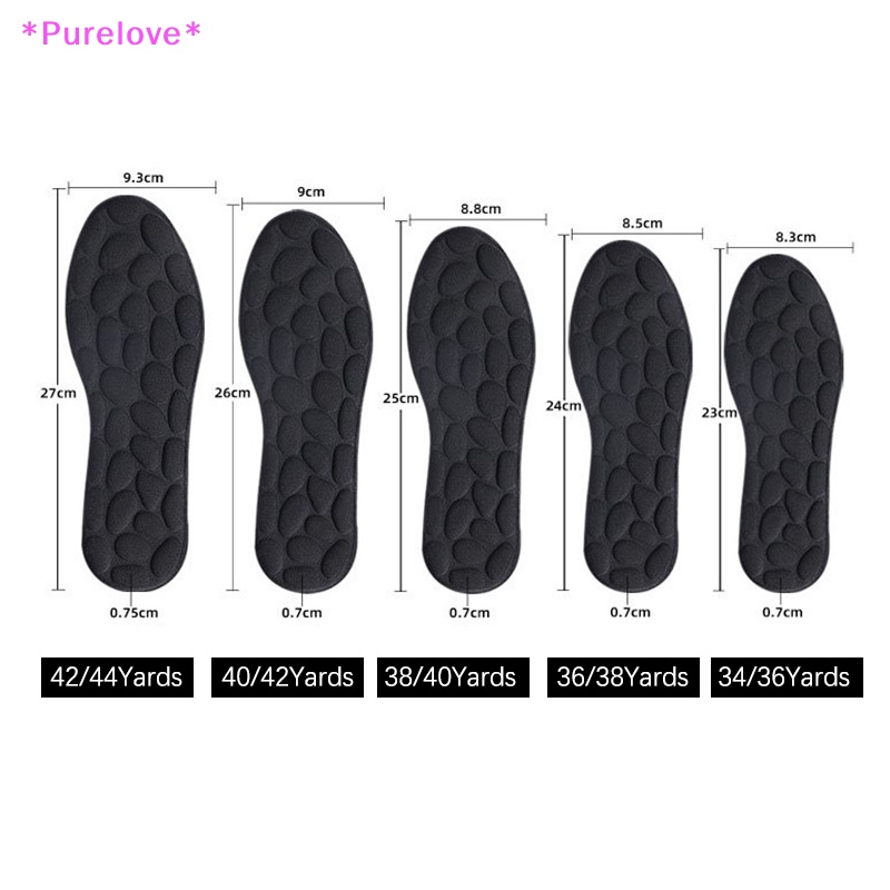 Đế Lót Giày Thể Thao Mềm Mại Thấm Hút Tốt Chất Lượng Cao Mới
