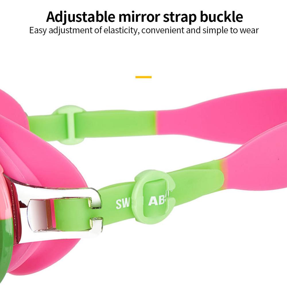 Kính Bơi Chống Tia UV Hình Trái Tim Hoạt Hình Dành Cho Trẻ Em B8W3