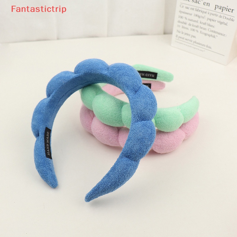 Băng Đô Cài Tóc Bằng Xốp Mềm Mại Phong Cách Retro Thời Trang