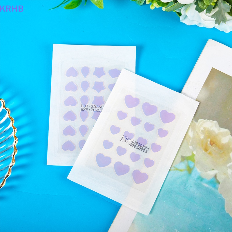 Miếng Dán Hỗ Trợ Giảm Mụn Hydrocolloid Vô Hình KRHB Mới