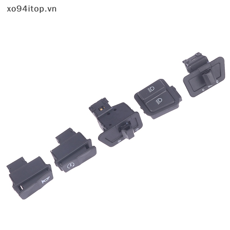 Set 5 Công Tắc Đèn Xi Nhan / Còi Dành Cho Xe Mô Tô