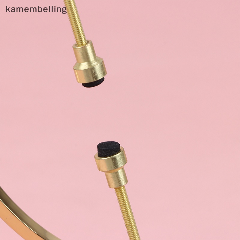 Kamembelling Quả Cầu Thủy Tinh Màu Vàng Kim Trưng Bày Đồ Trang Trí Thủ Công Thời Trang