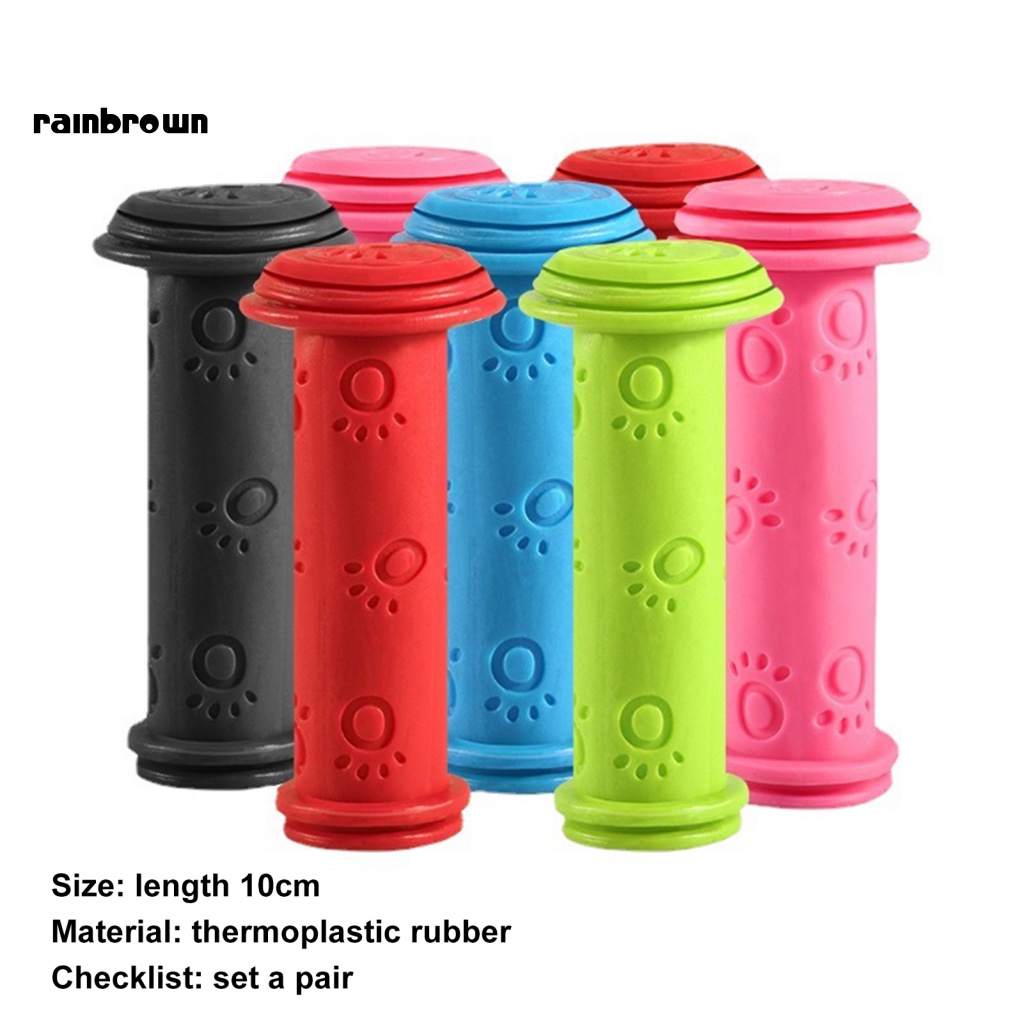 1 Cặp Tay Nắm Xe Đạp Chống Trượt / Chống Mài Mòn Cho Bé