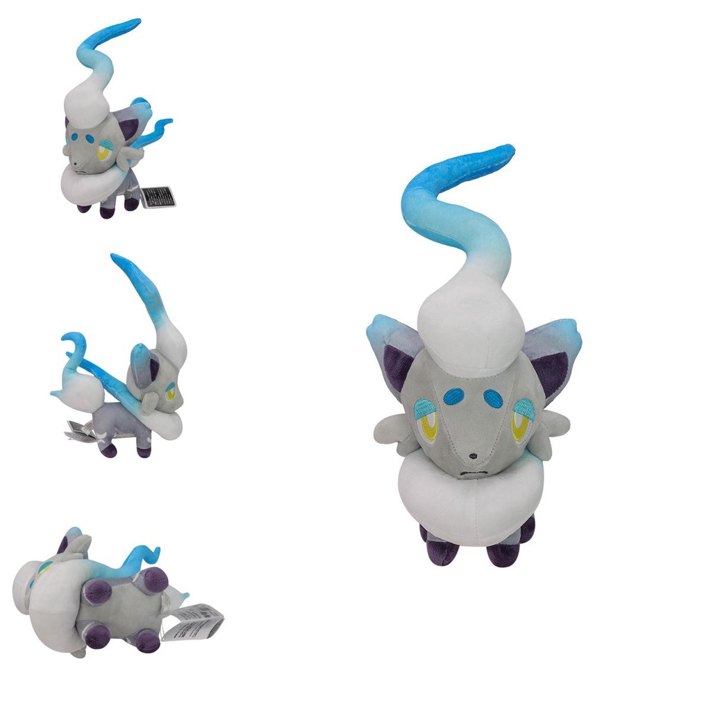 Thú Nhồi Bông Hình Pokemon Legends Arceus Blue Zorua Mềm