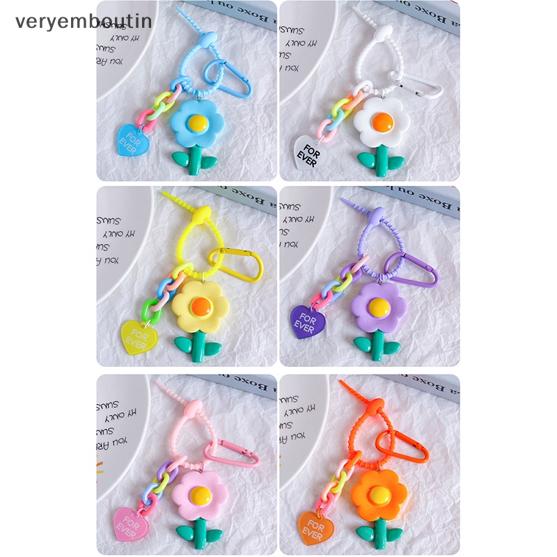 Móc Khóa Hình Bông Hoa Ngọt Ngào Dễ Thương