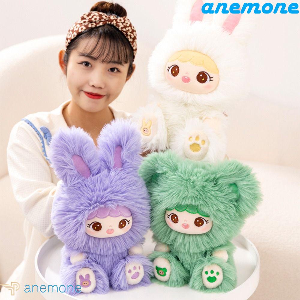 Đồ chơi nhồi bông Hình Thỏ Hoạt Hình Đáng Yêu Trang Trí Nhà Cửa