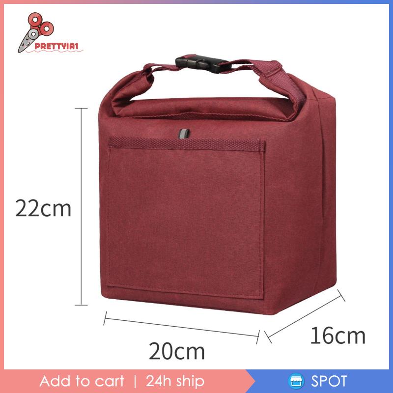 [Prettyia1] Túi Tote Cách Nhiệt Đi Biển Màu Xám Cho Nam