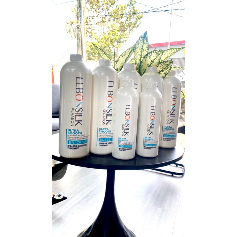 Phục hồi tóc hư nát KERABON Elbonsilk Brazilian Smoothing Treatment 1000ml