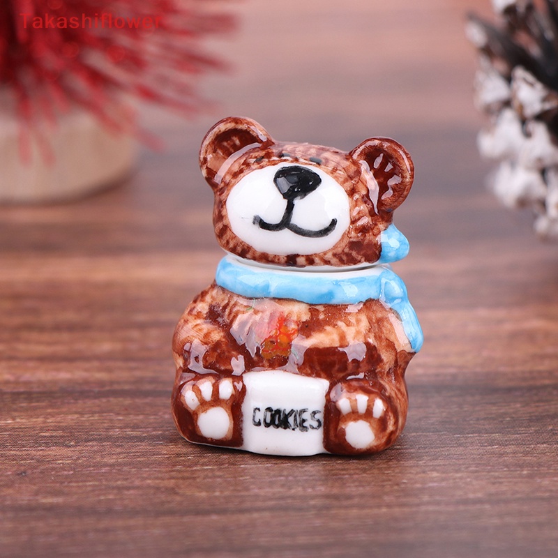 Mô Hình Lọ Kẹo Bằng Gốm Sứ Tỉ Lệ 1: 12 Trang Trí Nhà Búp Bê