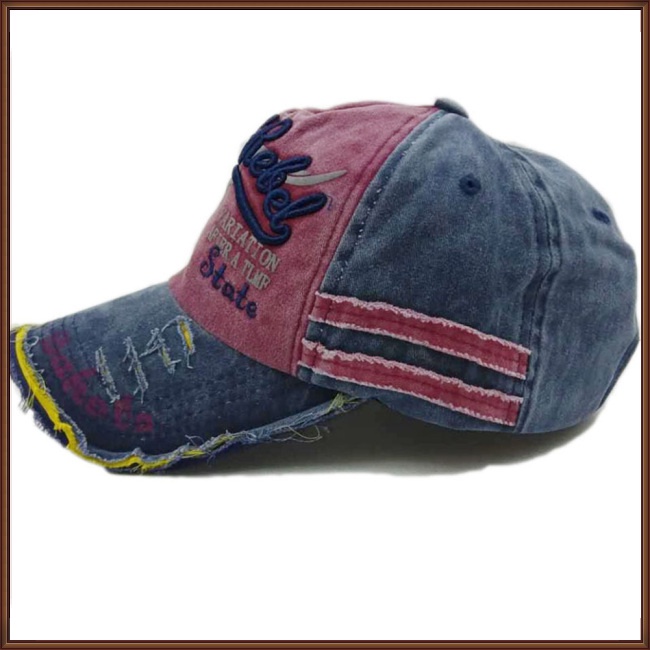 Mũ Lưỡi Trai Thoáng Khí In Chữ Phong Cách Vintage Thời Trang