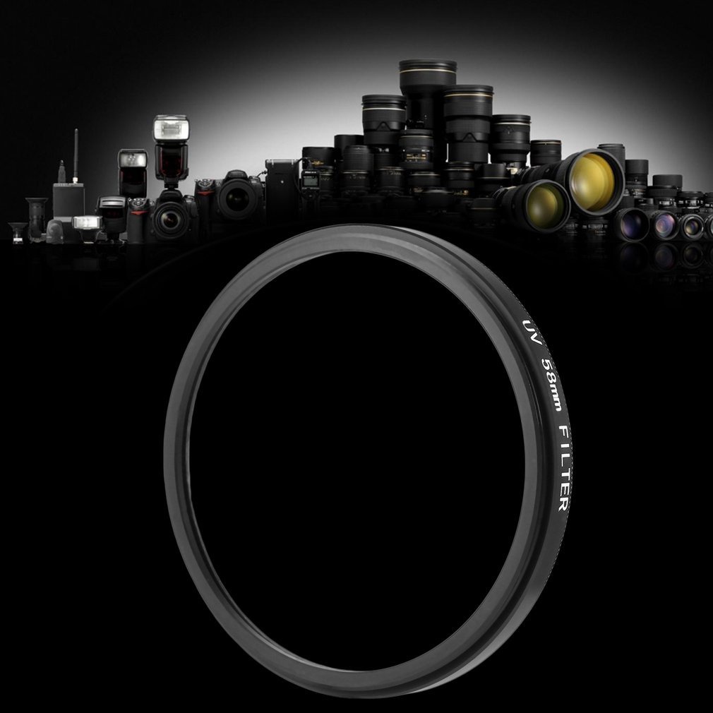 58Mm Uv Ultra-Violet Haze Dslr Camera Glass Metal Lens Filter Protection For All Of / Slr Dc Dv [Q/10]