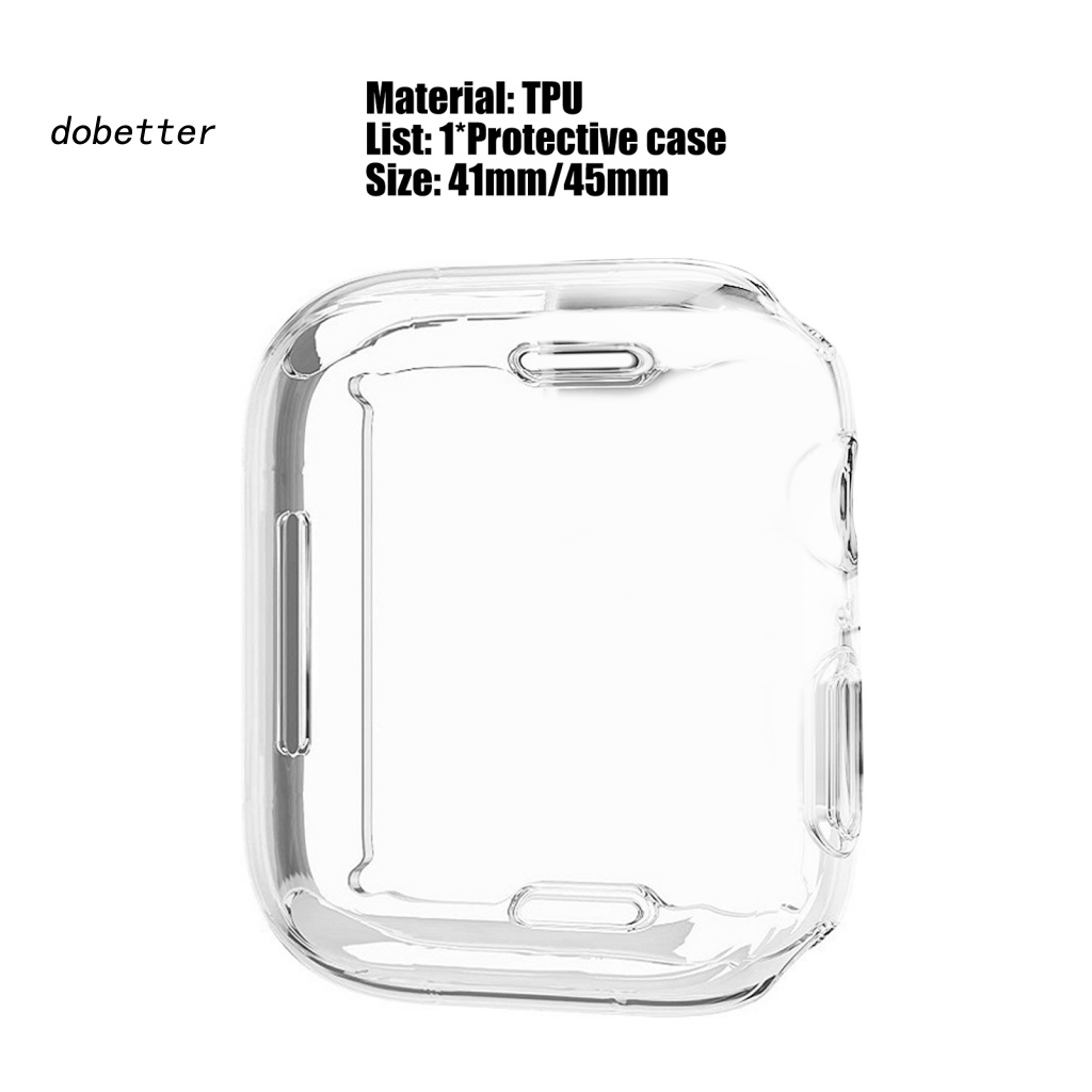 Vỏ BảO Vệ ChốNg TrầY Trong SuốT Cho ĐồNg Hồ iWatch 7 41mm / 45mm