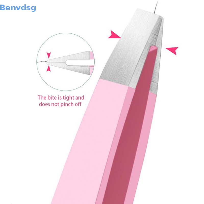 Nhíp Nhổ Lông Mày 3 Trong 1 Bằng Thép Không Gỉ Tiện Dụng