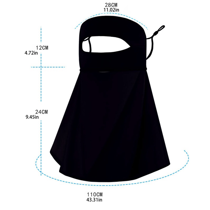 Ygt Khẩu Trang Chống Nắng Bằng Lụa Lạnh Thoáng Khí Nhanh Khô Chống Tia UV Có Móc Tai Bảo Vệ Cổ Cho Nữ