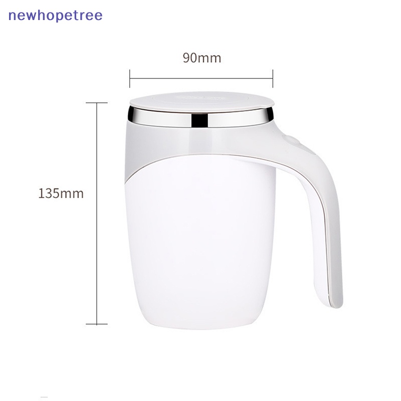 Cốc Khuấy Cà Phê Tự Động Thông Minh Bằng Thép Không Gỉ