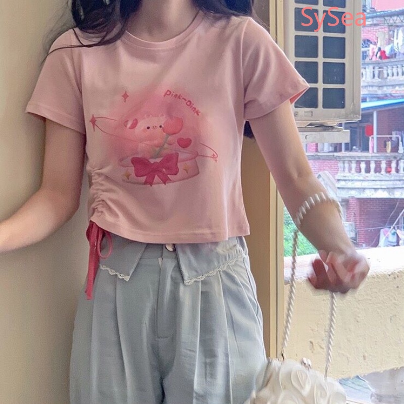 Quần Lưng Cao Form Ôm Phối Dây Rút Thời Trang Mùa Hè