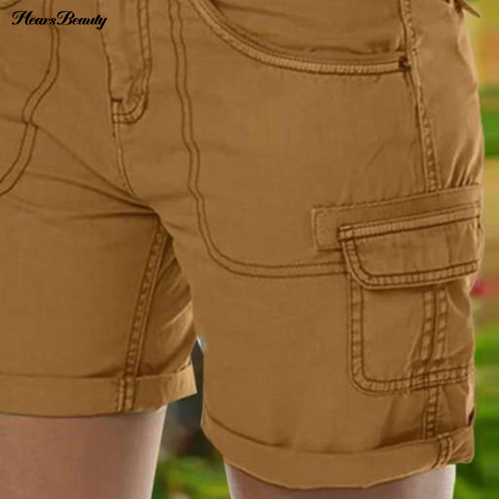 Quần Short Mỏng Phối Túi Cá Tính Thời Trang